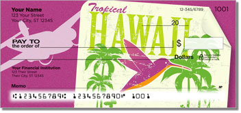 Vintage Travel Design Checks