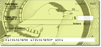 Bird Drawing Theme Checks