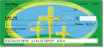 Christian Cross Theme Checks