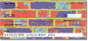 Colored Brick Design Checks