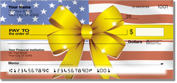 Support Our Troops Personalized Checks