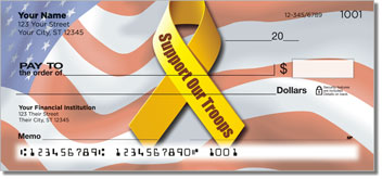 Support Our Troops Theme Checks