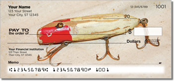 Antique Lure Personalized Checks