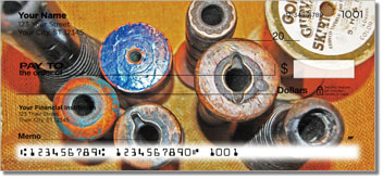 Antique Spool Design Checks