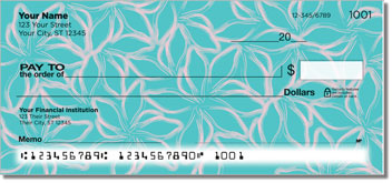 Petal Print Theme Checks