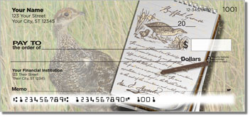 Audubon Sketch Personalized Checks
