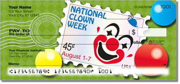 National Clown Week Design Checks