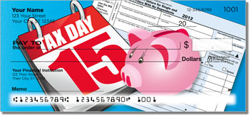 Tax Day Theme Checks