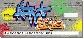 Urban Graffiti Theme Checks
