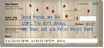 Friends Are... Personalized Checks