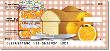 Fruit Jam Personalized Checks