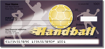 Handball Personalized Checks