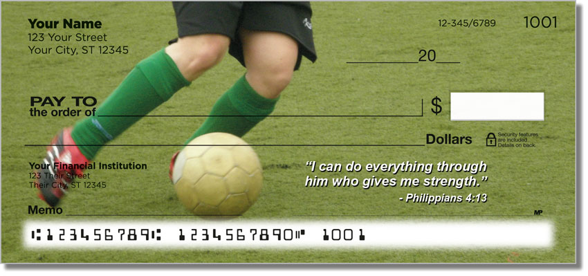 Sports Scripture Personal Checks