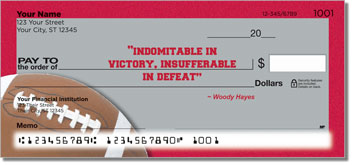 Woody Hayes Theme Checks
