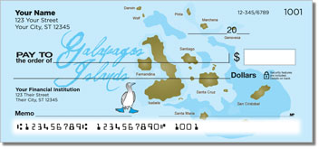 Galapagos Islands Theme Checks