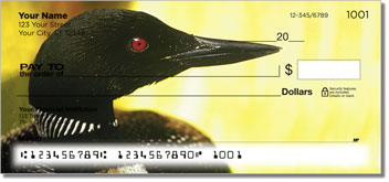 Common Loon Personalized Checks