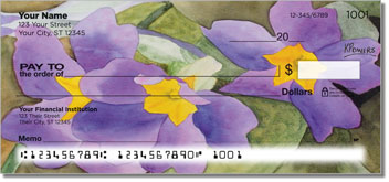 Floral Series 3 Personalized Checks