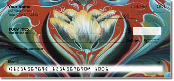 Rosemaling 1 Personalized Checks