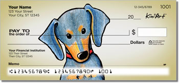 Doxie Series Personalized Checks