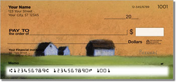 Colored Sky Personalized Checks