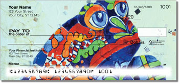 Meet Me In The Garden Personalized Checks