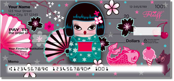 Kimono Cutie Personalized Checks