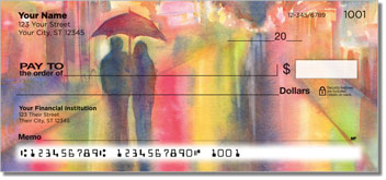 Romantic Personalized Checks