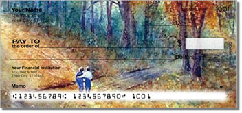 Fall Landscape Theme Checks