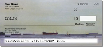Watercolor Seascape Design Checks