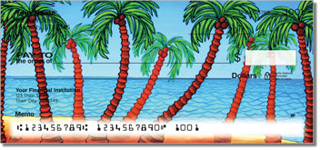 At the Beach 2 Personalized Checks