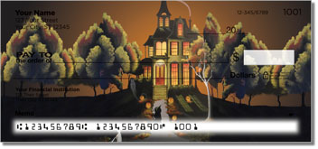 Halloween Art Personalized Checks