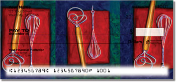 Kitchen Set Personalized Checks