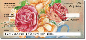 Shahmiri Flowers Design Checks
