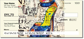 High Heel Personalized Checks