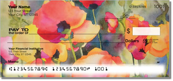 Kay Smith Poppy Personalized Checks