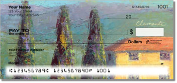 Tuscan Hills Personalized Checks