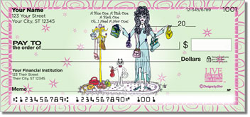 Shopping Lover Design Checks