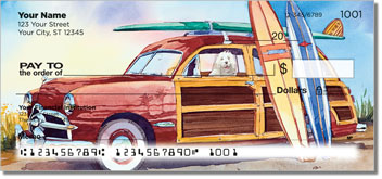Doggies on Board Personalized Checks