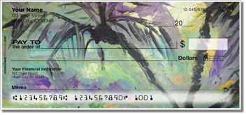 Vacation Abstract Theme Checks