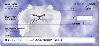 Persian Cat Design Checks