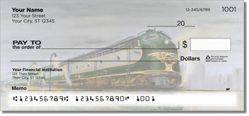 Classic Diesel Locomotive Theme Checks