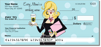 Mom on the Move Theme Checks