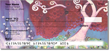 Jeweled Tree Personalized Checks