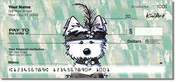 Westie  Princess Design Checks
