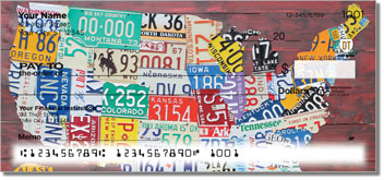 Michigan License Plate Theme Checks