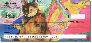 Calico Cat Theme Checks