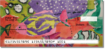 Kay Smith Fish Personalized Checks