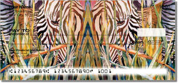 Kay Smith Zebra Theme Checks