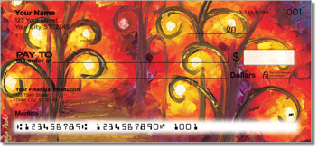 Trees Afire Theme Checks