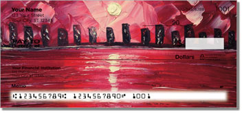 Seaside Serenade Personalized Checks